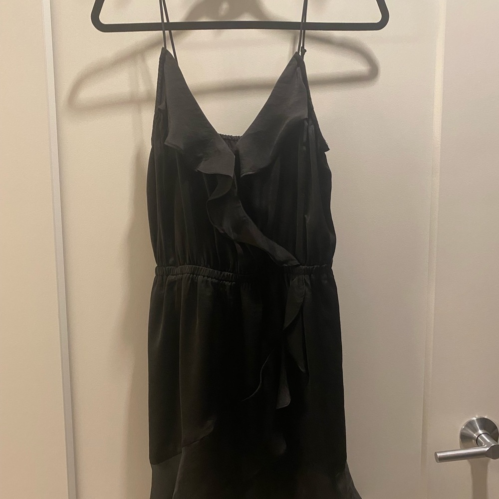 Silk Black Dress